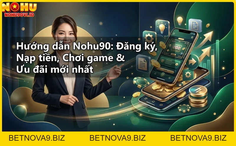 Hướng dẫn Nohu90: Đăng ký, Nạp tiền, Chơi game & Ưu đãi mới nhất