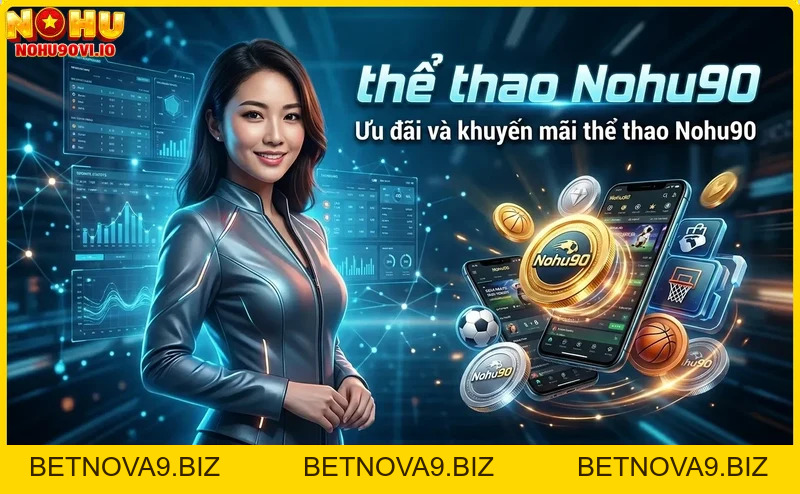 Thể thao Nohu90: Cá cược thể thao đỉnh cao, kèo bóng đá hấp dẫn