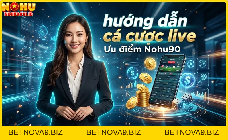 Hướng dẫn cá cược live tại Nohu90 – Cá cược trực tiếp an toàn